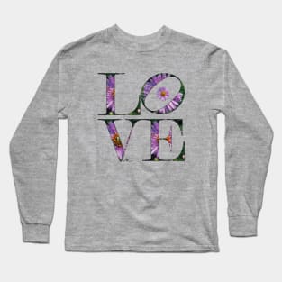 LOVE Letters September Birth Month Aster Long Sleeve T-Shirt